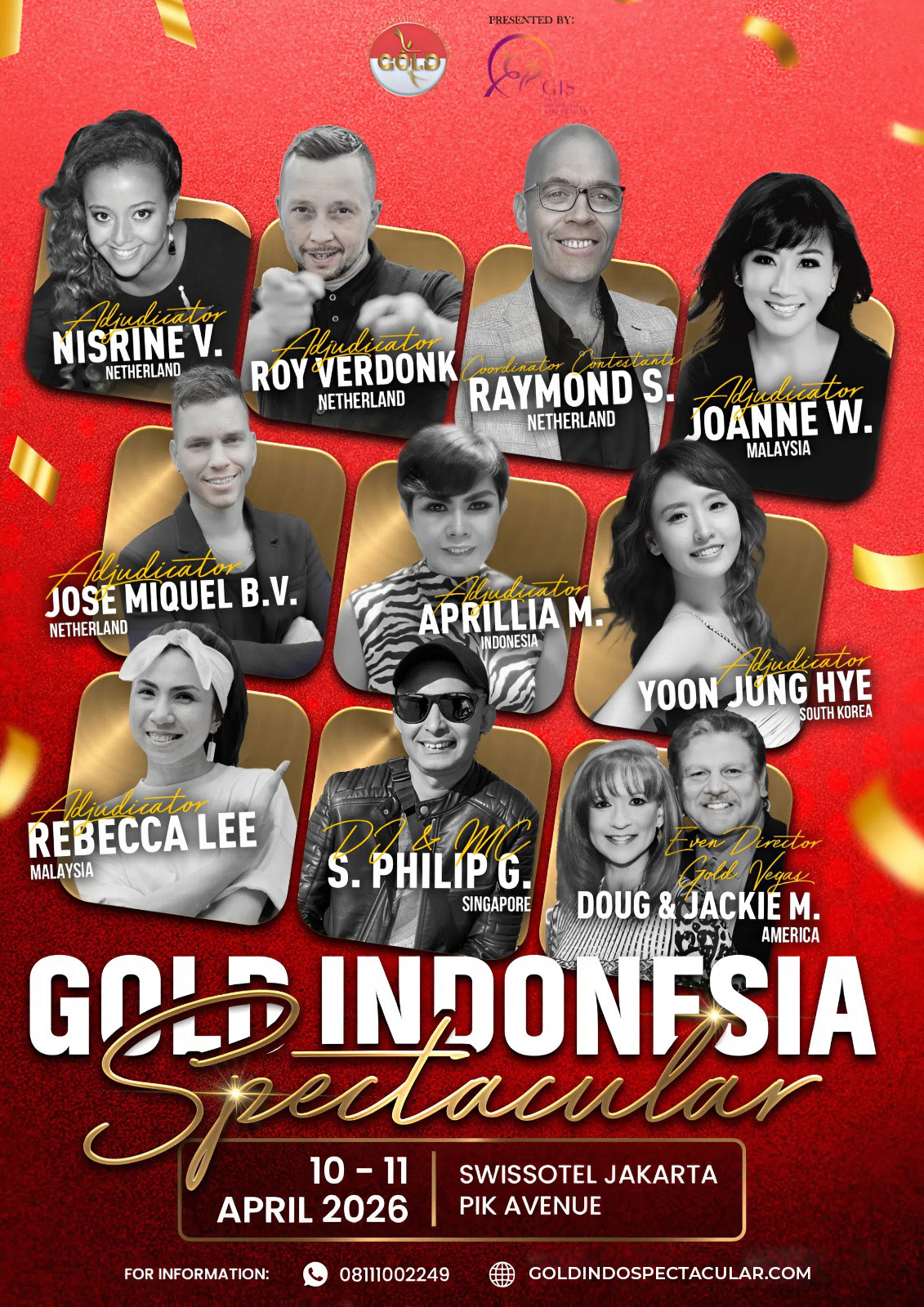 Affiche de Gold Indonesia Spectacular 2026