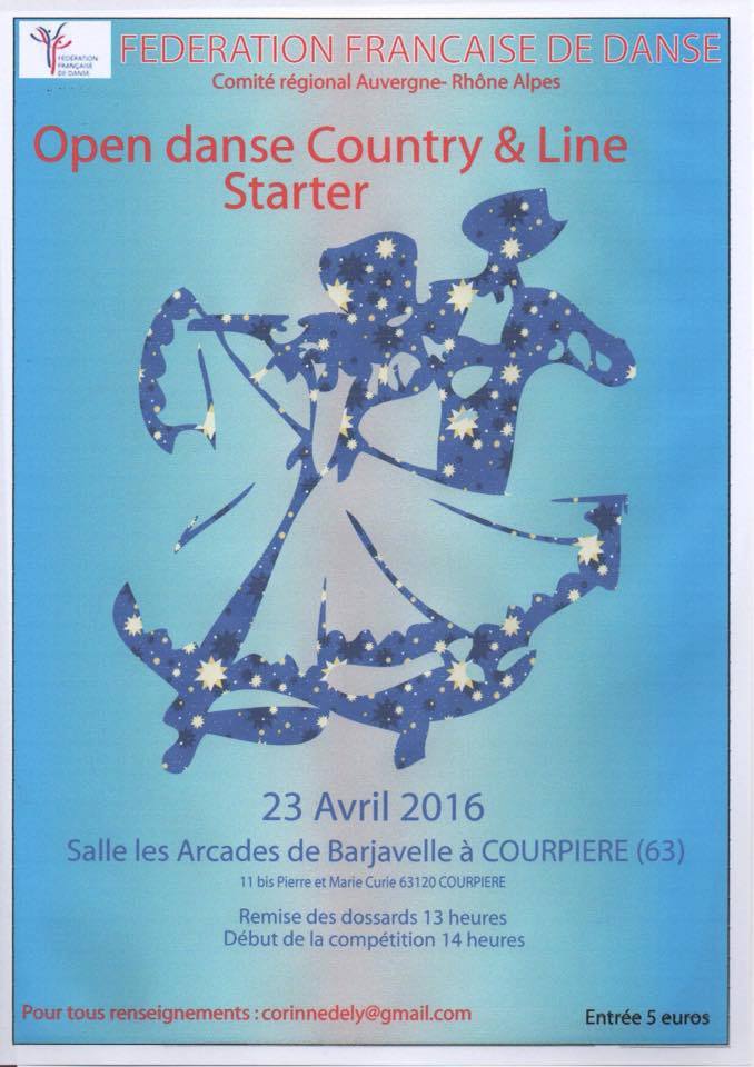 Affiche de Open Rhone-Alpes-Auvergne - special Starters