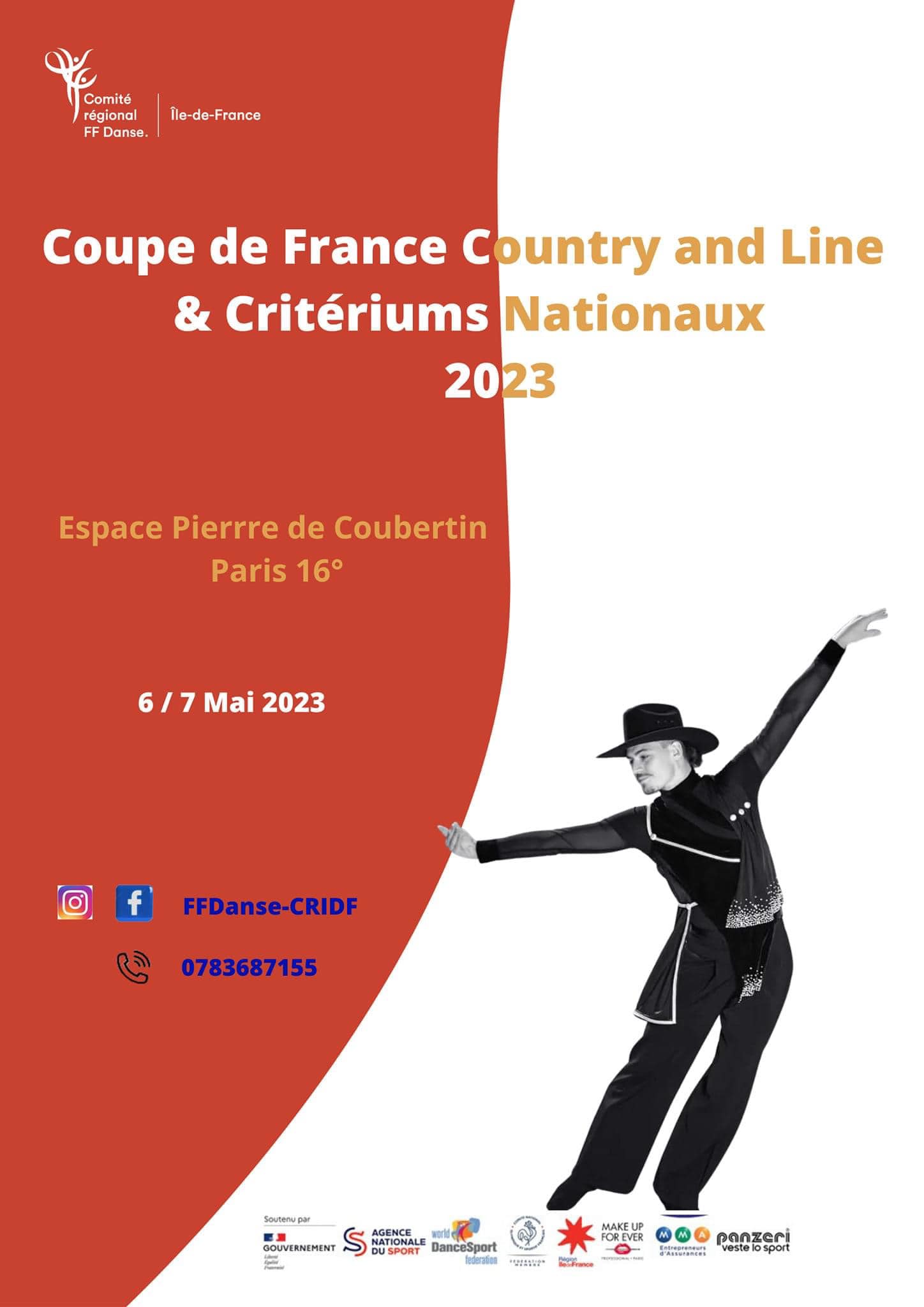 Affiche de Coupe de France et Criterium