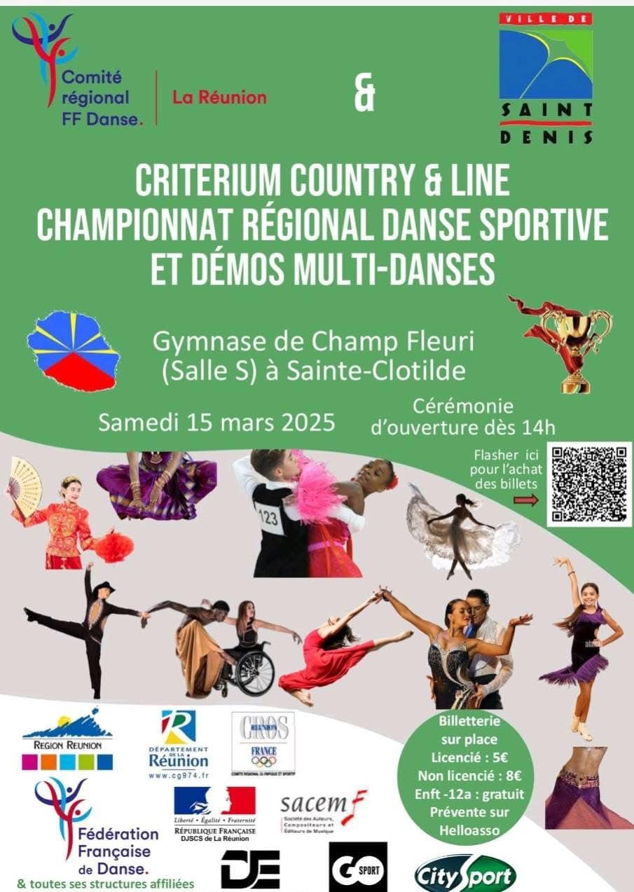 Affiche de Critérium de la Réunion