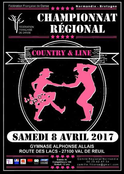 Affiche de Championnat regional Normandie-Bretagne.
