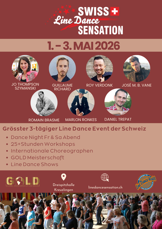 Affiche de Swiss Line Dance Sensation 2026